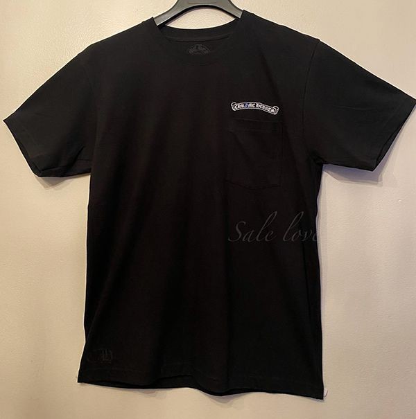 高級ブランド＋クロームハーツ＋ローリングストーンズ NYC ポケットTシャツ 偽物 ch2407023