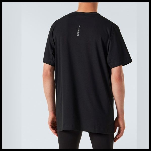 ロエベ on tシャツ コピー active ロゴ ジャージ tシャツ 半袖on0803