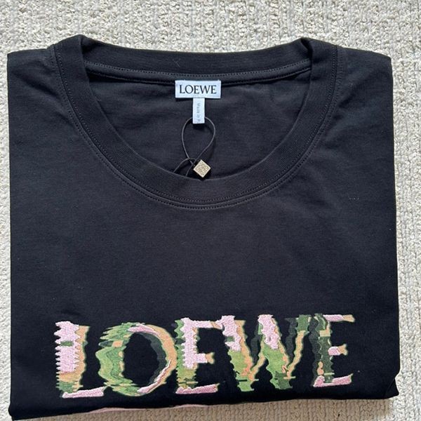 人気で可愛い☆ロエベ tシャツ コピーコットン リラックスフィット 半袖 tシャツ 2色low8031
