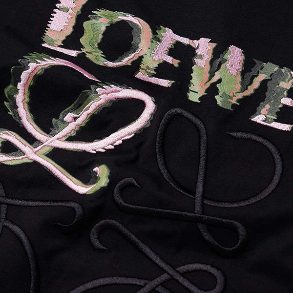 人気で可愛い☆ロエベ tシャツ コピーコットン リラックスフィット 半袖 tシャツ 2色low8031