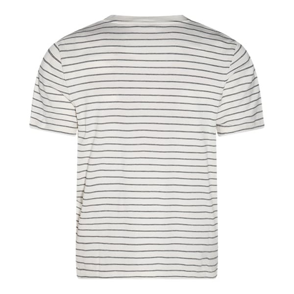 セリーヌ triomphe クルーネック tシャツ パロディ ストライプ 2x66h680i01gb