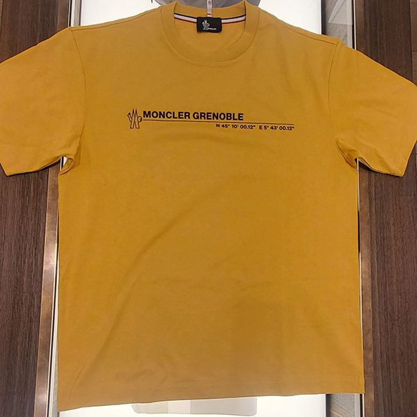 新色登場★モンクレール grenoble 偽物 ラバー加工レタリングtシャツ【各色】j20978c