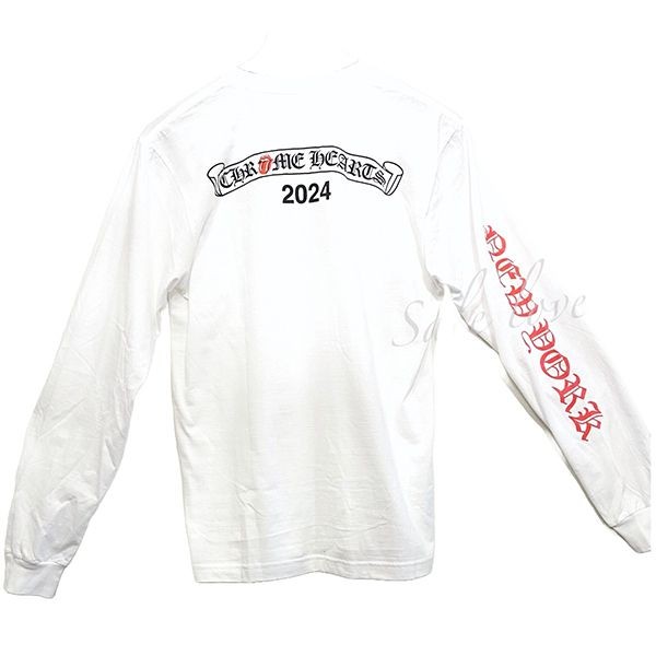 新色登場★＋クロームハーツ＋ローリングストーンズ nyc コピー 長袖tシャツ ch09191