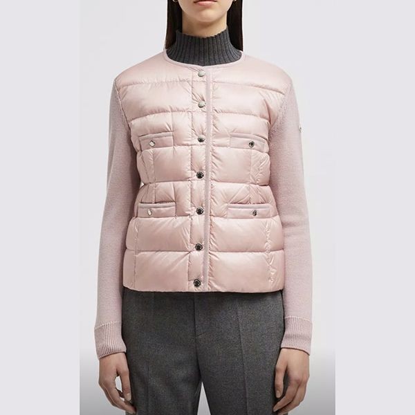 注目!モンクレール カーディガン 偽物 padded wool cardigan☆j20939b0