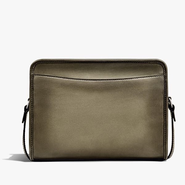 大人お洒落ベルルッティ 偽物 シンプル☆journalier レザー メッセンジャーバッグ journalier-v3