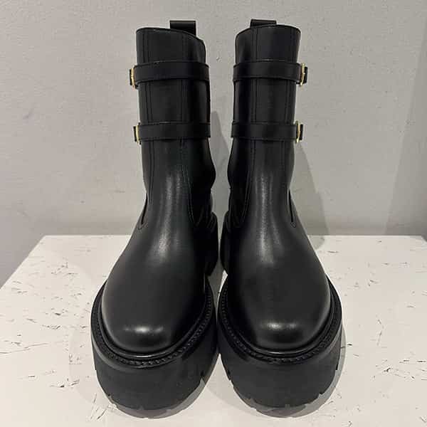 【即納OK】セリーヌ バルキー ミディアム ブーツ n級品 カーフスキン 346513607c