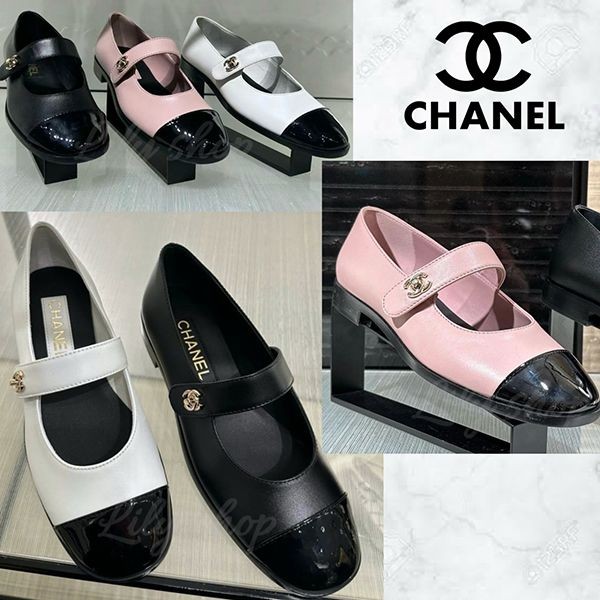 大人気定番【上品♪】シャネル メリージェーン ターンロック パチモン