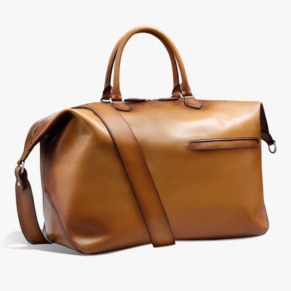 注目!ベルルッティ コピー toujours ソフト ジップ レザー トラベルバッグ 2色 zippedbagv3