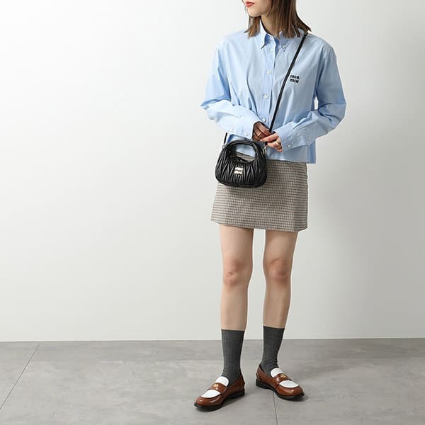NEWカラー完売必須ミュウミュウ バッグ n級品 ワンダー matelasse マテラッセ 5bp078 n88