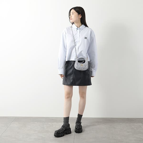 NEWカラー完売必須ミュウミュウ バッグ n級品 ワンダー matelasse マテラッセ 5bp078 n88