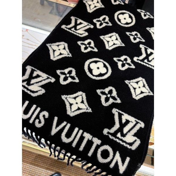 VIPセール【ギフトにも】ルイヴィトン マフラー 偽物・lv 3d モノグラム3色 m90816