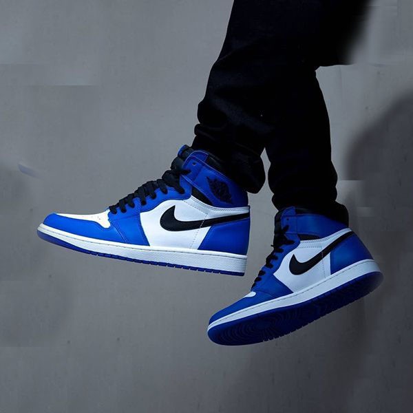 エアジョーダン1 ゲームロイヤル 偽物 ナイキ MID AJ1 "Game Royal" 575441-403