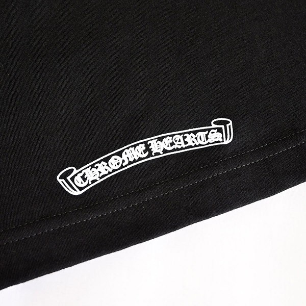 クロムハーツ ネック ロゴ 半袖 Tシャツ スーパーコピー 2412018