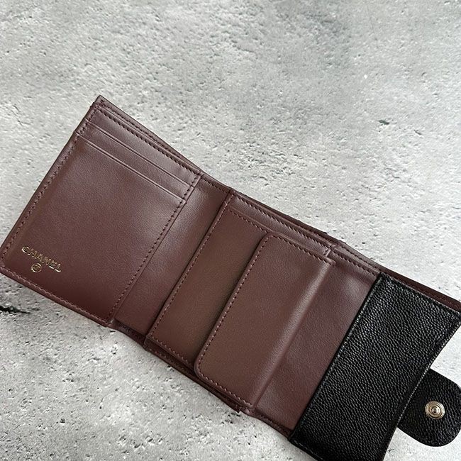 【セレブ多数愛用】シャネル  折りたたみ財布 コピー AP0229 MATELASSE マトラッセ