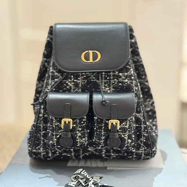 最新でオシャレディオール Caro バックパック 偽物 ミディアム M6301UDFG_M911