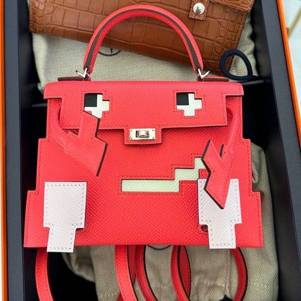 お洒落で可愛いエルメス ケリードールピクト スーパーコピー ピンク系 h02065