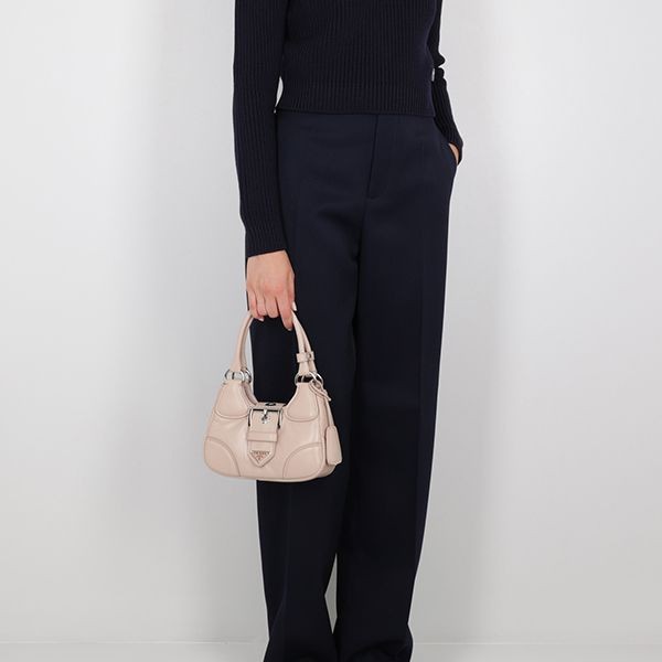 早い者勝ち♪☆プラダ ハンドバッグ パロディ☆RE-EDITION MOON PADDED NAPPA
