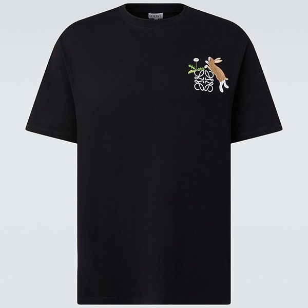 ロエベ Suna Fujita コピー コラボ リラックスフィット Tシャツ lew02191