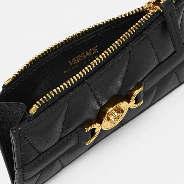 欲しい♡超限定♪ヴェルサーチ レプリカ 財布 メドゥーサ 95 ジップカードホルダー 6色 fsz996585