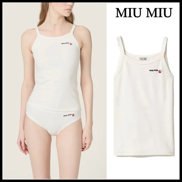 男女兼用Petit Bateau X ミュウミュウ パロディ ストレッチジャージー トップ rg666528