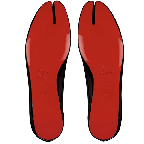 注目コラボ《マルジェラxルブタン 偽物》Marlougiela tabi フラット 12509027084