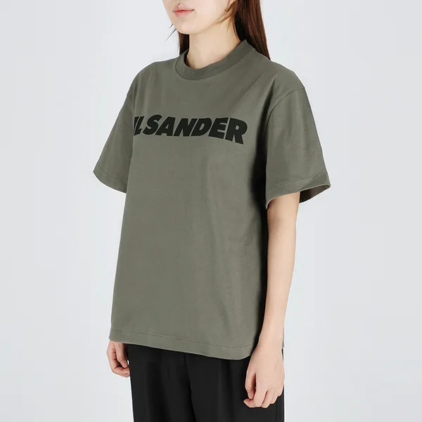 ジルサンダー 半袖 偽物 ロゴT Tシャツ J02GC0001 J20215 312