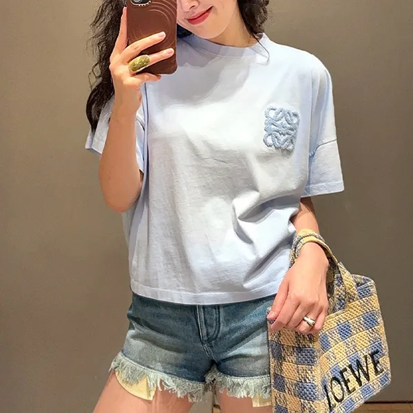 即納でお届けロエベ  Paulas Ibiza Tシャツ 偽物 コットン S616Y22X81