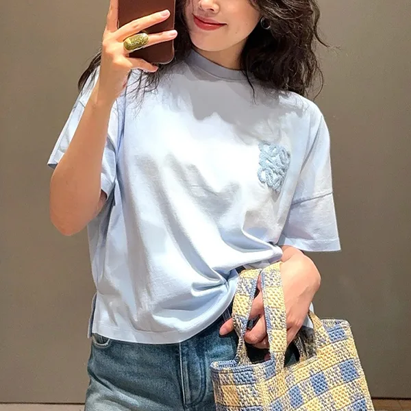 即納でお届けロエベ  Paulas Ibiza Tシャツ 偽物 コットン S616Y22X81