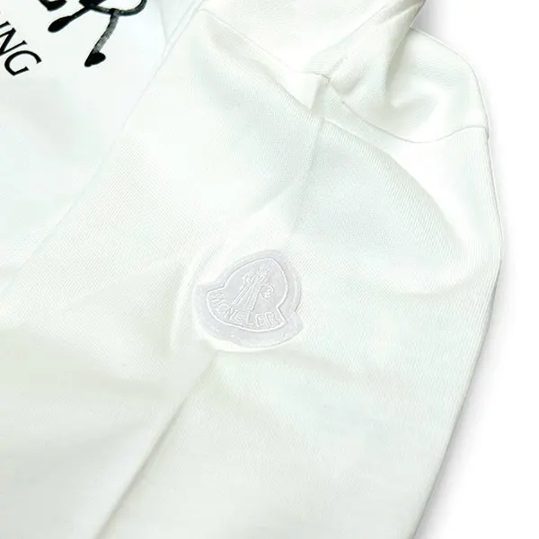 数量限定版モンクレール グラフィティ ロゴ ロングスリーブ Tシャツ コピー ロンT K1091 8D00005 89AJS