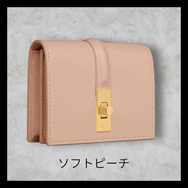 セリーヌ フラップ付き 16（セーズ）カードホルダー コピー 10M473GCG.04LU