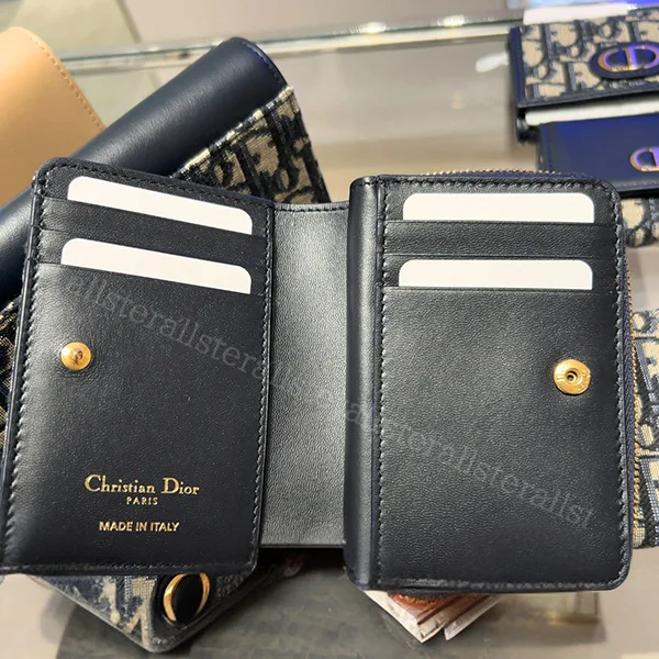 [優良店]ディオール オブリーク コピー 2つ折り コンパクト財布 S2394UTZQ