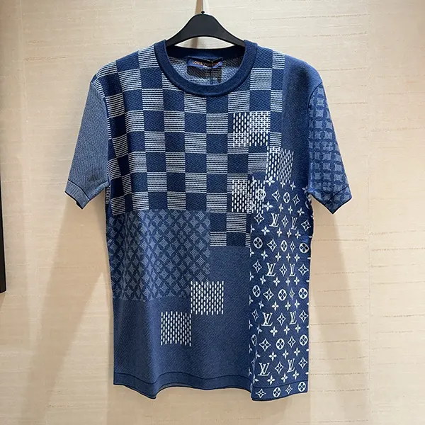 【VIPセールで入荷！】ルイヴィトン ダミエTシャツ 偽物 ユニセックス 1AIMBU
