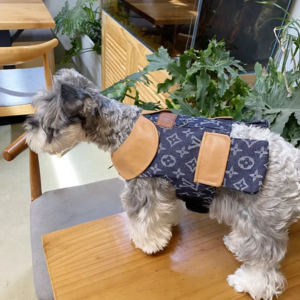 ルイヴィトン ペット服 牽引ロープ ドッグウェア 犬服 w25070504