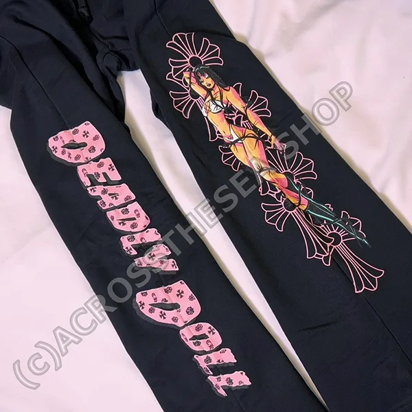 ★クロムハーツ スウェットパンツ 偽物 Deadly Doll★マイアミ 限定 ch2571615