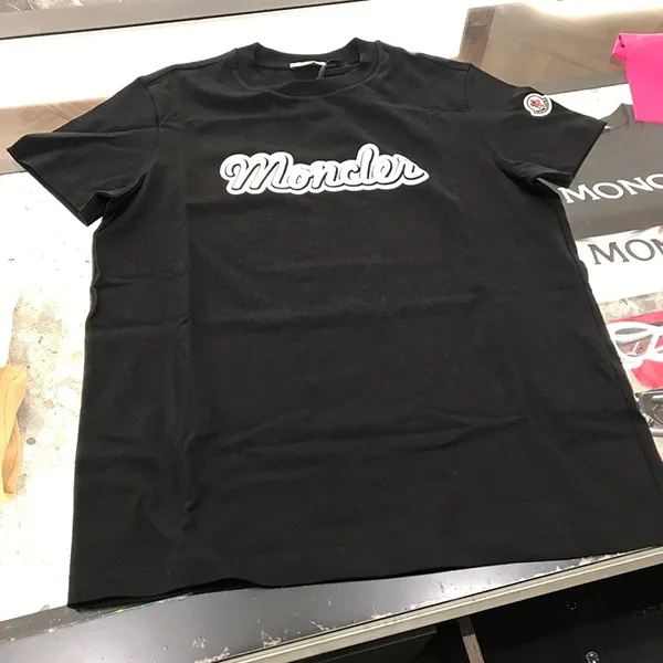 ☆モンクレール コピー☆コットンジャージー プリントロゴ Tシャツ I20938C000