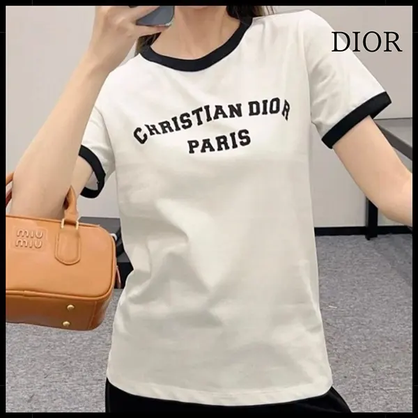 ディオール ロゴTシャツ スーパーコピー コットン 513T07B4222