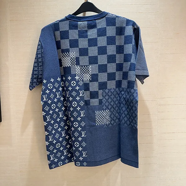 【VIPセールで入荷！】ルイヴィトン ダミエTシャツ 偽物 ユニセックス 1AIMBU