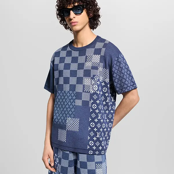 【VIPセールで入荷！】ルイヴィトン ダミエTシャツ 偽物 ユニセックス 1AIMBU