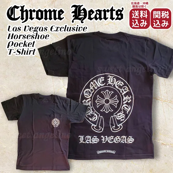 クロムハーツ★ラスベガス限定 ホースシュー ポケット Tシャツ