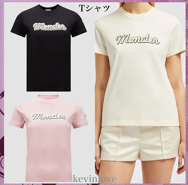 ☆モンクレール コピー☆コットンジャージー プリントロゴ Tシャツ I20938C000