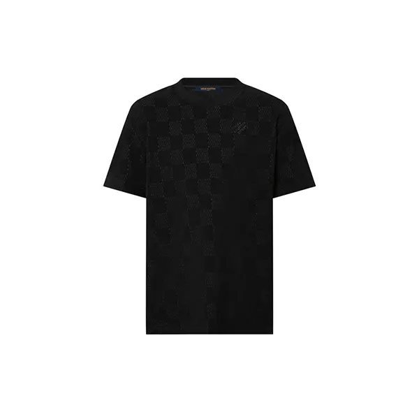 即発送ルイヴィトン ダミエフレンチテリーコットンTシャツ 偽物 1AFRBH