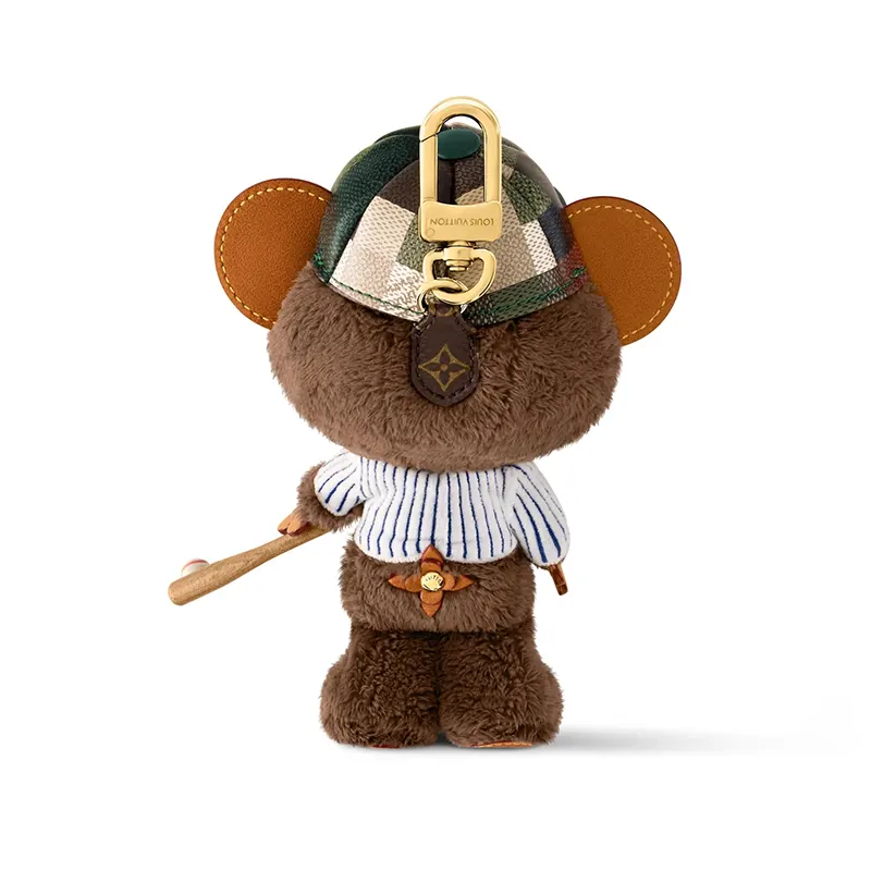 大人気定番【可愛い】ルイヴィトン バッグ チャームLV ルイ ベア 並行輸入品 4色 M03176