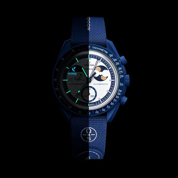 【コーデを格上げ】最新限定【Swatch オメガ Snoopy】MOONSWATCH MISSION TO EARTHPHASE★SO33N701L