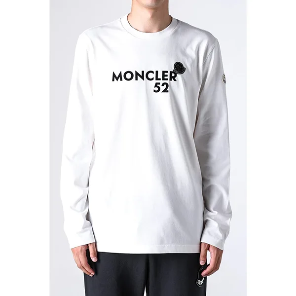 【モンクレール】ロゴ ロングスリーブ Tシャツ パチモン mc259233