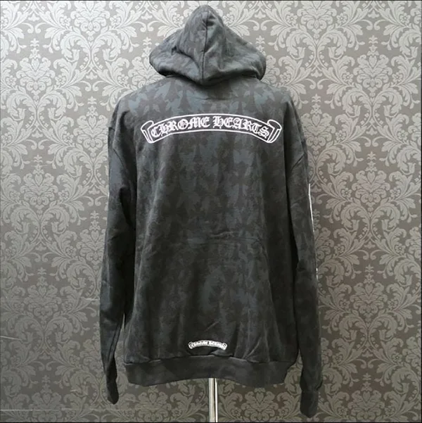 クロムハーツ N級品 グレイブヤード セメタリークロス スウェット フーディ パーカー 2591028