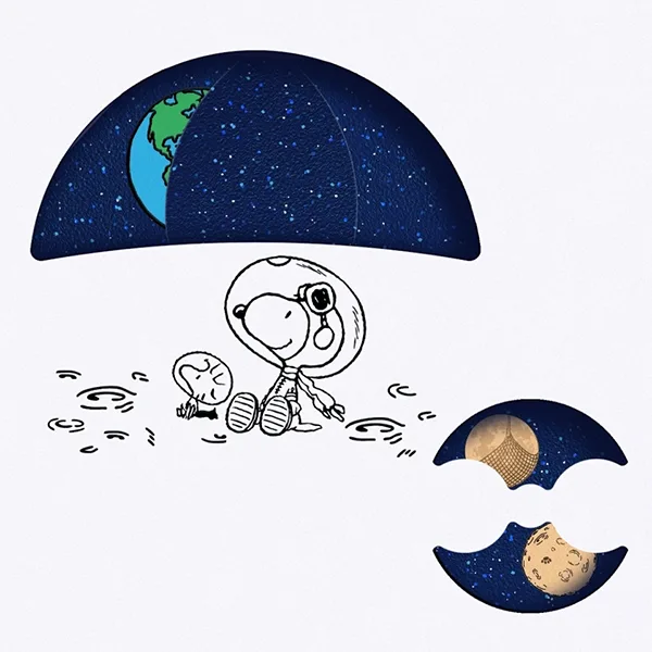 【コーデを格上げ】最新限定【Swatch オメガ Snoopy】MOONSWATCH MISSION TO EARTHPHASE★SO33N701L