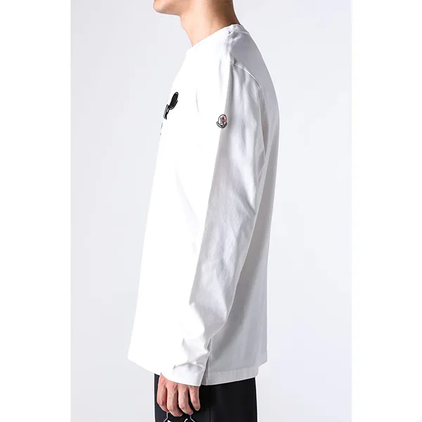 【モンクレール】ロゴ ロングスリーブ Tシャツ パチモン mc259233
