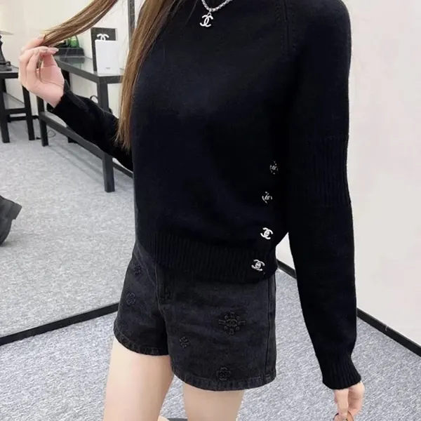【手元に在庫有】シンプル エレガン シャネル プルオーバー P77871-K11243-NZM25