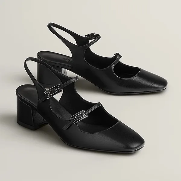 選べるお色気品漂う美脚【エルメス】Jackie 50 パンプス 偽物 H242041Z