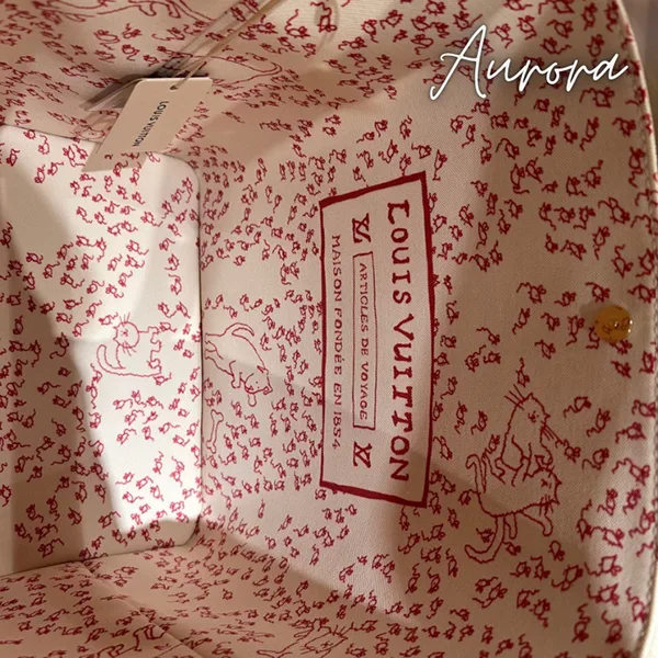 激安大容量!!裏地も猫ちゃん♪ [ルイヴィトン] トートバッグ パチモン M25727